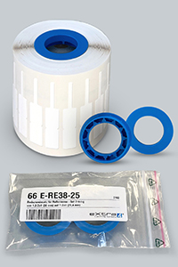 Rollenkern-Adapter 66 E-RE38-25 Rollenkern-Adapter für 1,5-Zoll-Rollenkerne mit Reduktion auf 1,0-Zoll-Rollenhalterung im Drucker